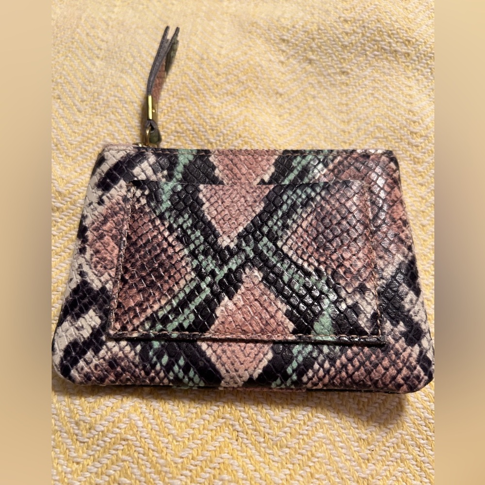 Madewell zippered clutch pouch
